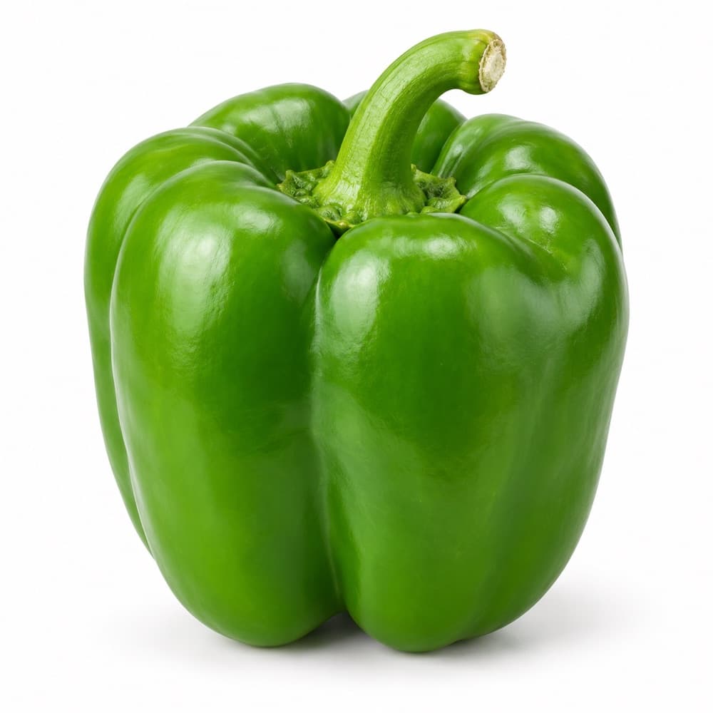 Green sweet pepper